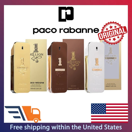 Paco Rabanne Million Lucky Privé Eau de Parfum Spray 100ml Original Arab Perfumes Lasting Wood Spicy Perfume Cologne Hombre Gift