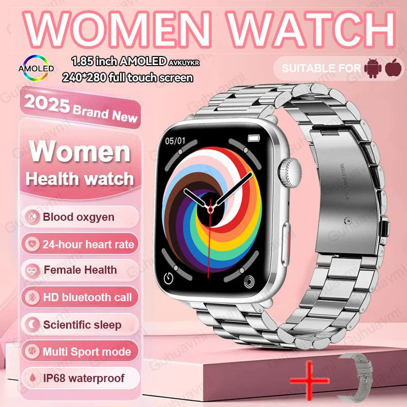 Xiaomi AI Health Smartwatch HRV PPG Blood Oxygen NFC IP68